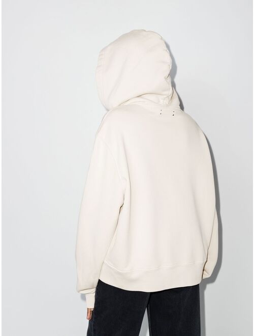 AMIRI logo-print cotton hoodie
