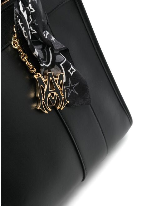 AMIRI bandana-handle detail tote bag