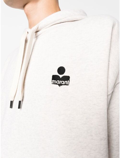 Isabel Marant Malek embroidered-logo hoodie