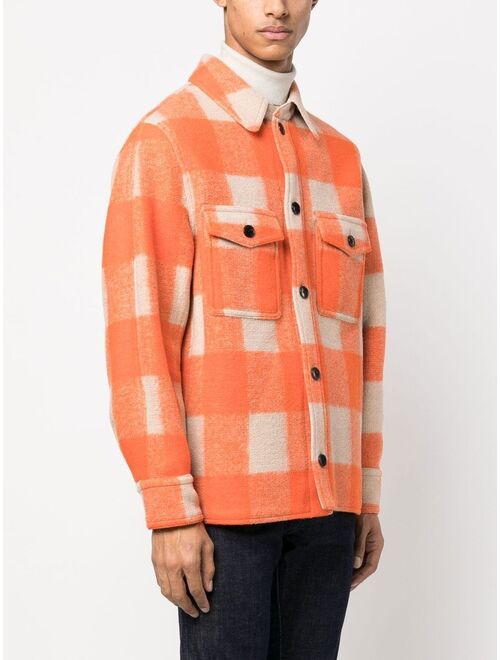 Isabel Marant button-up checked jacket