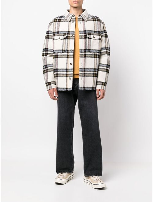 Isabel Marant check-pattern shirt jacket