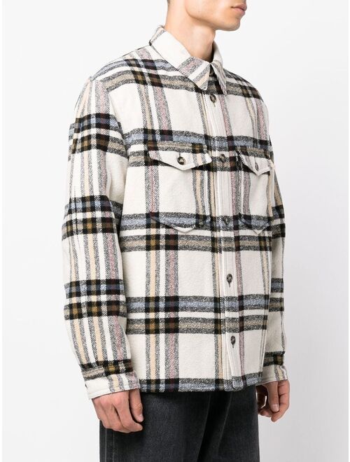 Isabel Marant check-pattern shirt jacket