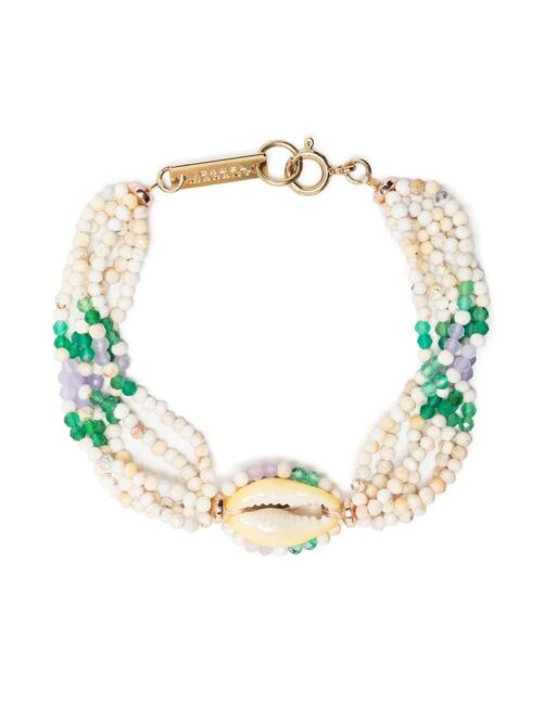 Isabel Marant shell-charm bead necklace
