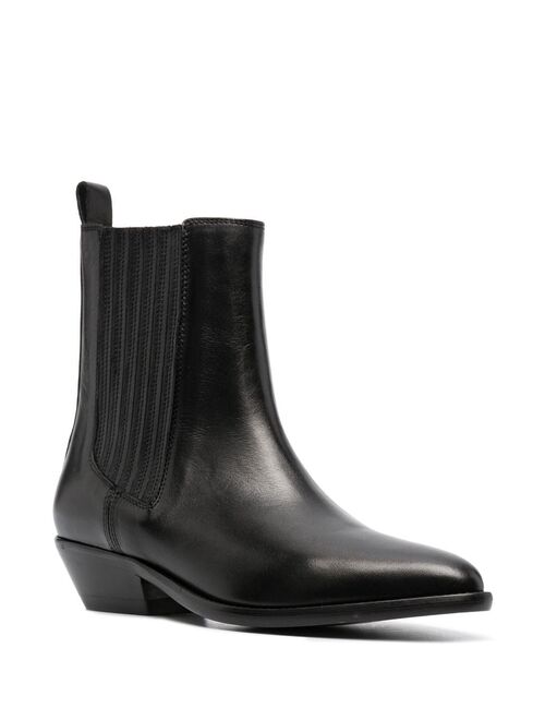 Isabel Marant Delena leather ankle boots