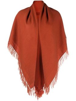 Zila fringed cashmere-wool scarf