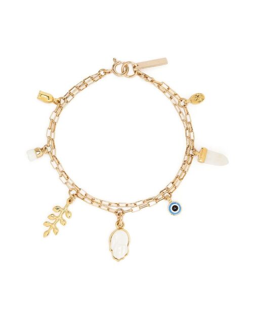 Isabel Marant charm chain bracelet