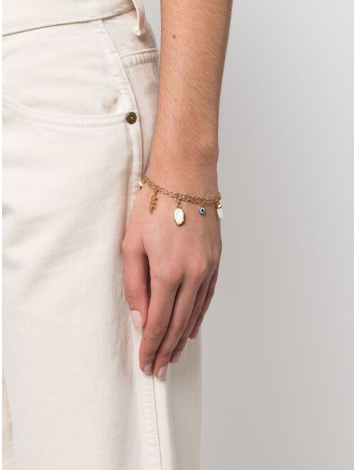 Isabel Marant charm chain bracelet