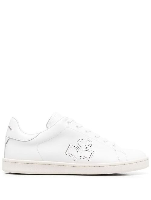 Isabel Marant perforated-logo low-top sneakers
