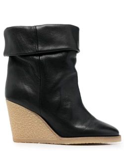 Totam 90mm wedge boots