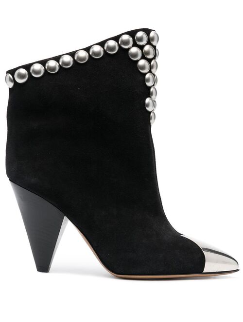 Isabel Marant 100mm studded suede boots