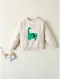 Baby Cartoon Graphic Sweater