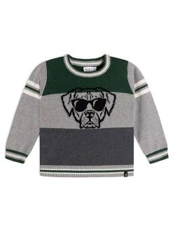 Knit Sweater With Dog