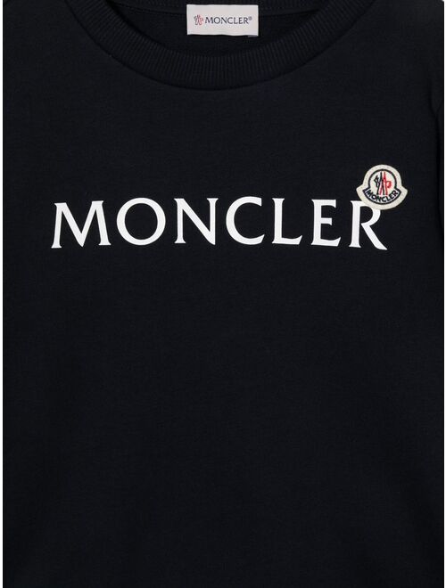 Moncler Enfant logo-print long-sleeve sweatshirt