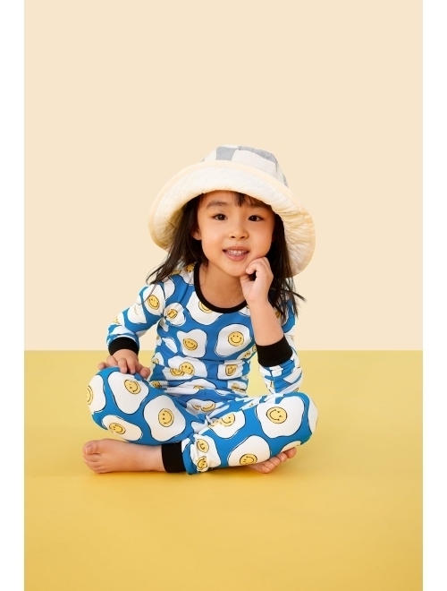 BedHead Pajamas Bedhead PJs Zappos Print Lab: Sunny Side Up PJ Set (Toddler/Little Kids/Big Kids)