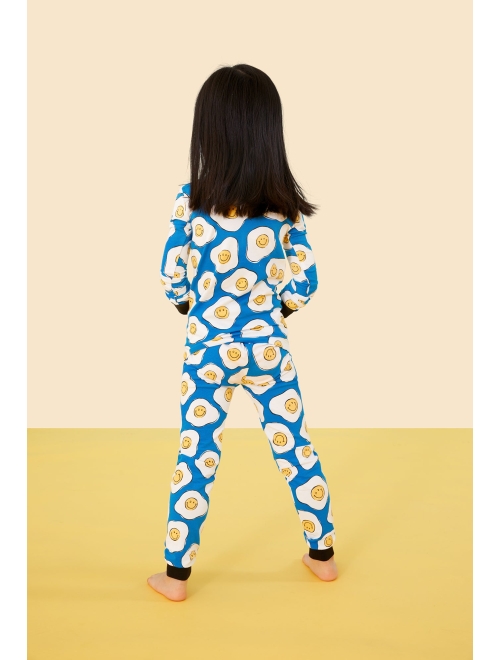 BedHead Pajamas Bedhead PJs Zappos Print Lab: Sunny Side Up PJ Set (Toddler/Little Kids/Big Kids)