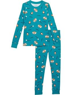 Organic Cotton Fitted Pajamas (Little Kids)