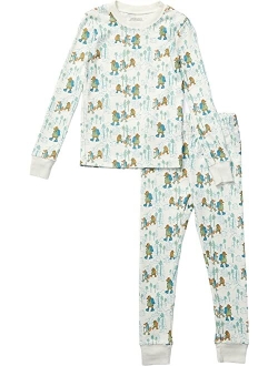 Organic Cotton Fitted Pajamas (Little Kids)
