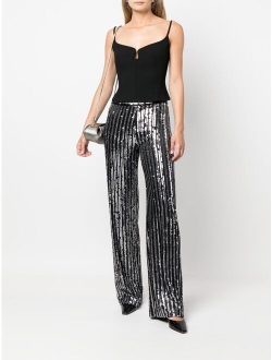x Alled-Martinez sequinned trousers