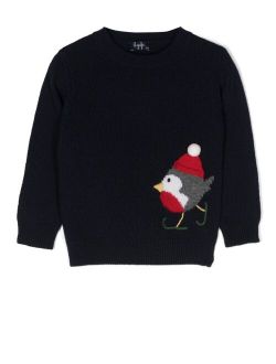 Il Gufo Robin Tricot-Knit sweater