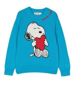 MC2 Saint Barth Kids Snoopy knitted jumper
