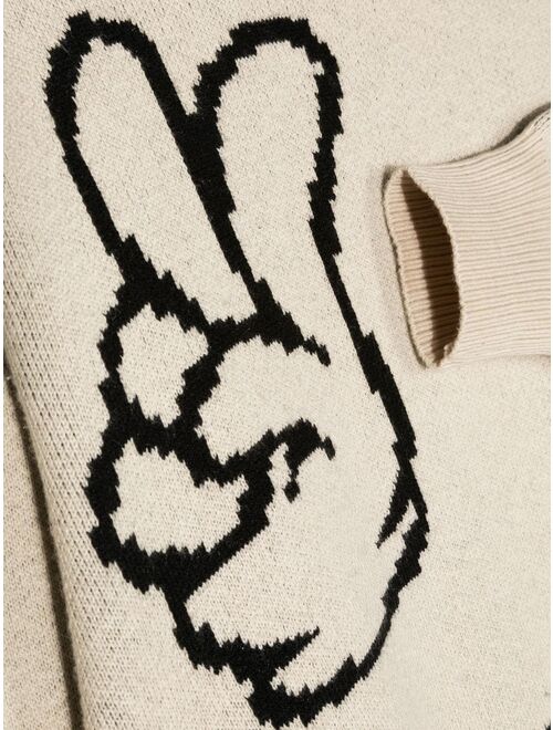 Molo TEEN intarsia-knit jumper