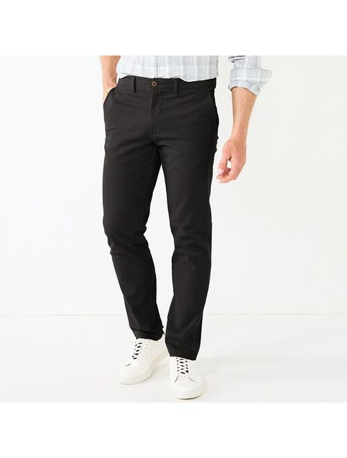 Men's Sonoma Goods For Life Straight-Fit Stretch Chino Pants