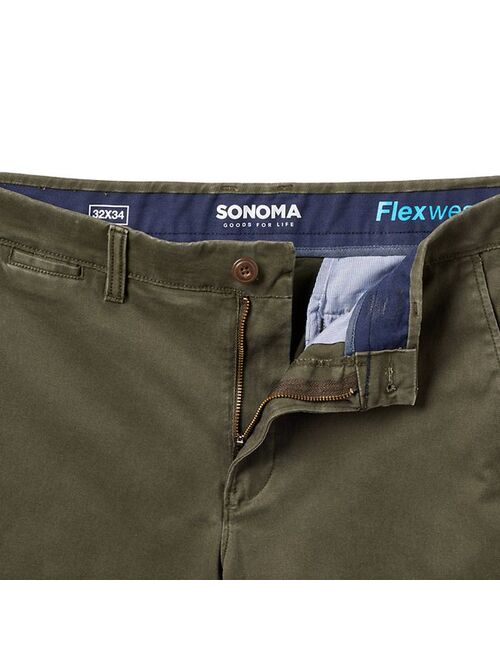Men's Sonoma Goods For Life Straight-Fit Stretch Chino Pants