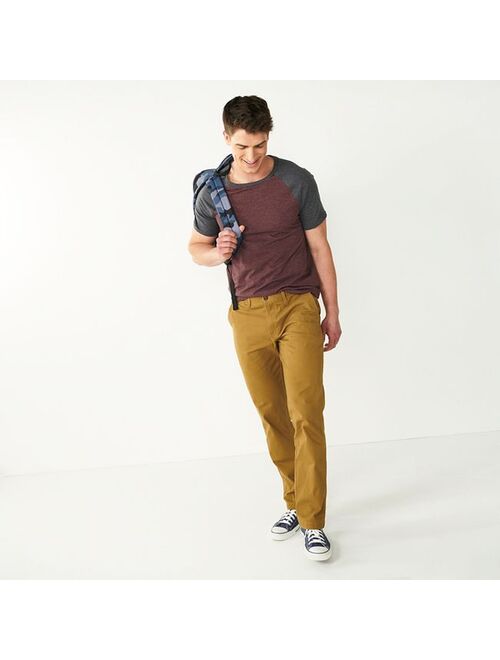 Men's Sonoma Goods For Life Straight-Fit Stretch Chino Pants