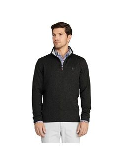 Men's Advantage Performance Quarter Zip Sweater Fleece Solid Pullover