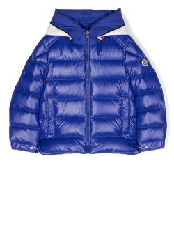 Enfant logo-print hooded jacket