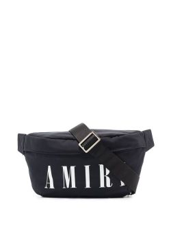 logo-print belt bag