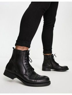 tall boot in black