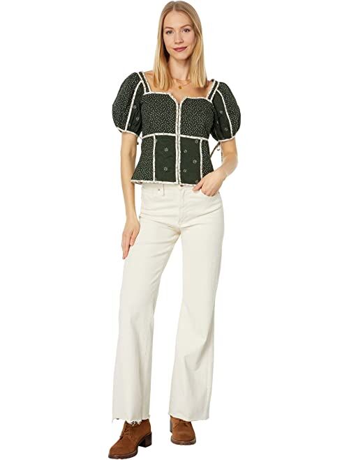 Madewell Oslo Top Patchwork Banj Voile