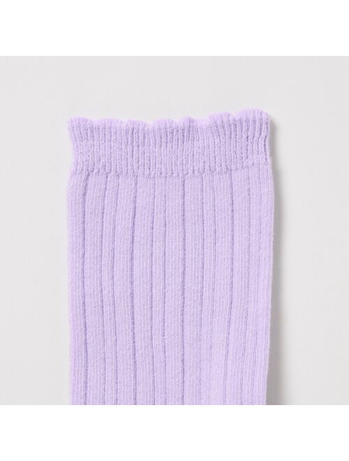 UNIQLO Cotton Regular Crew Socks (3 Pairs)