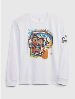 Jean-Michel Basquiat Teen Graphic T-Shirt