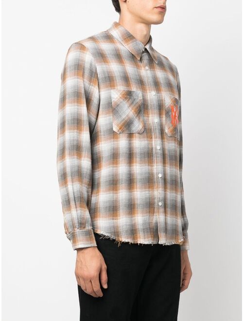 AMIRI check-print shirt