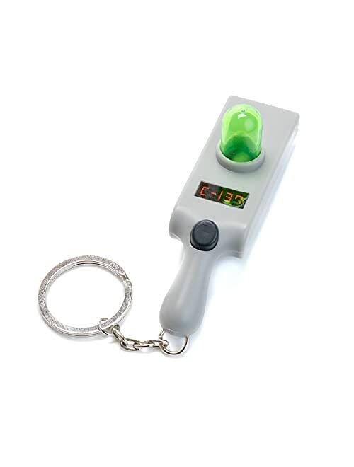 Paladone Rick and Morty Portal Gun Key Ring Light Key Chain