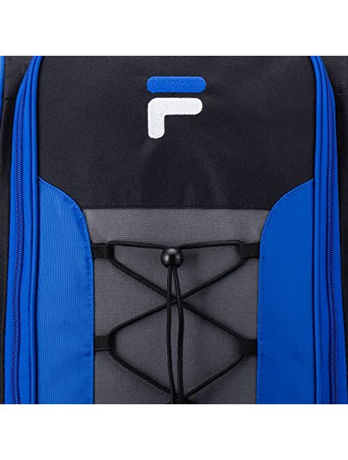 Fila 22" Lightweight Carry On Rolling Duffel Bag, Blue, One Size