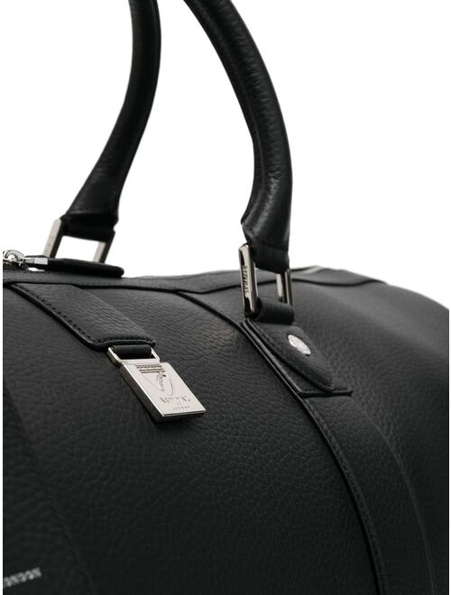 Aspinal Of London Boston leather holdall