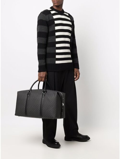 Michael Kors monogram-print holdall bag