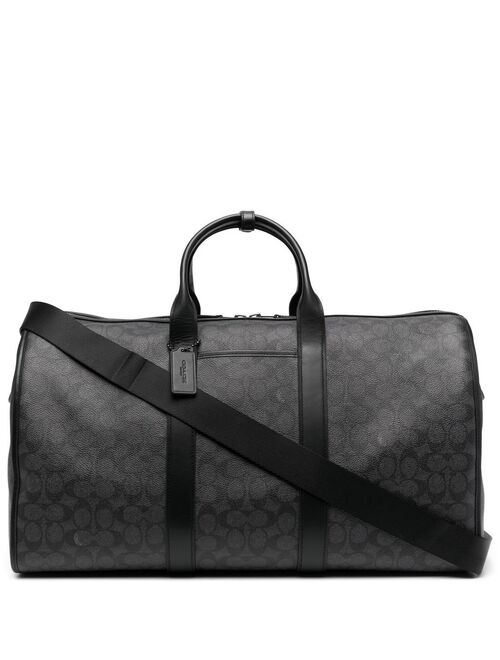 Coach all-over monogram-pattern holdall