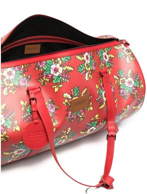 Kenzo large Courier floral-print duffle bag