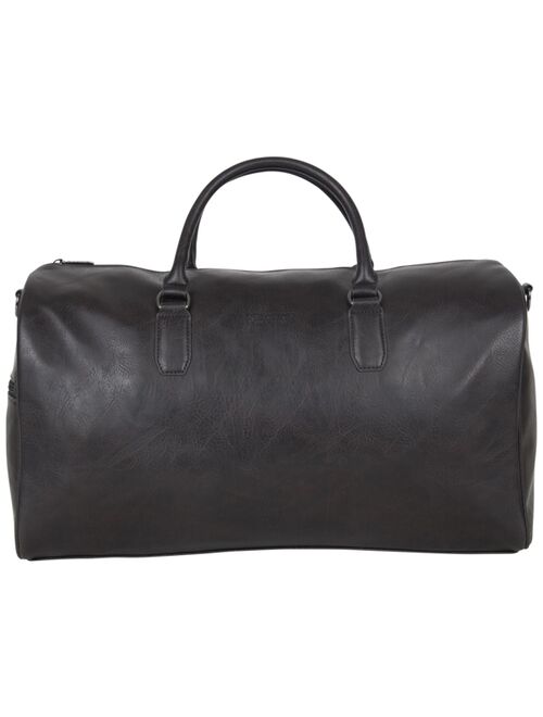 KENNETH COLE REACTION 20" Pebbled Vegan Leather Carry-On Travel Duffle Bag