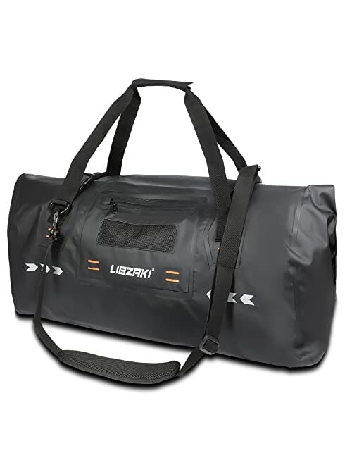 Li Libzaki LIBZAKI Heavy Duty Waterproof Duffel Bag- Roll Top Duffel Keeps Gear Dry Any Kind of Travel, Camping, Beach, Snowboarding, Motorcycling, Hunting,Watersports, 5