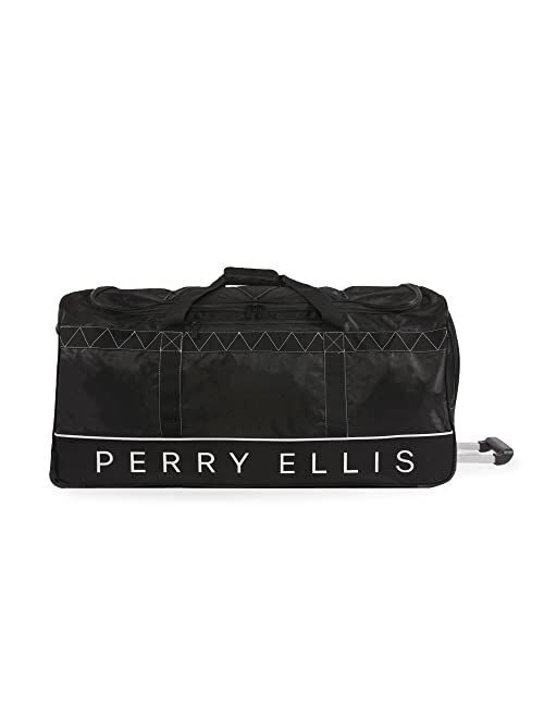 Perry Ellis Men's Extra Large 35" Rolling Duffel Bag-A335
