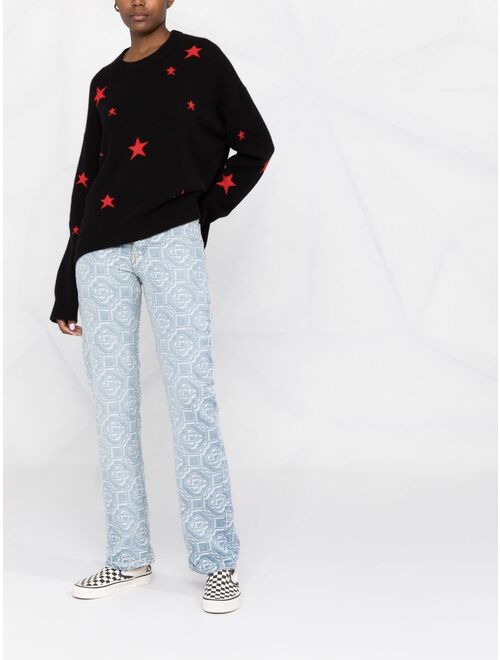 Zadig&Voltaire intarsia-knit star jumper