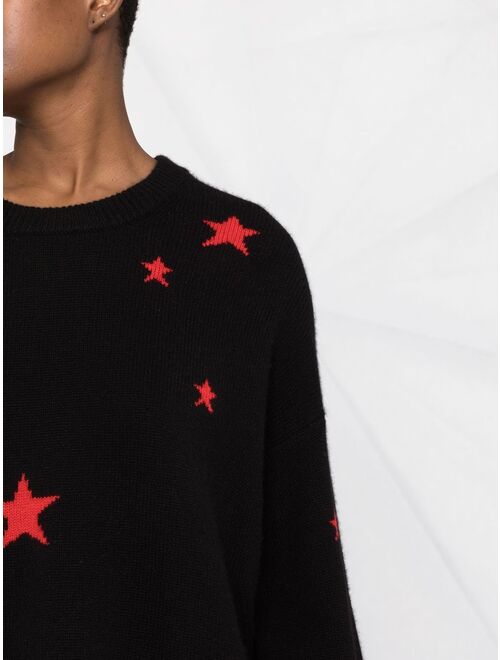Zadig&Voltaire intarsia-knit star jumper