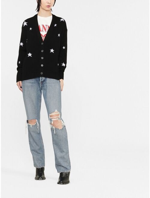 Zadig&Voltaire star-embellished cashmere cardigan