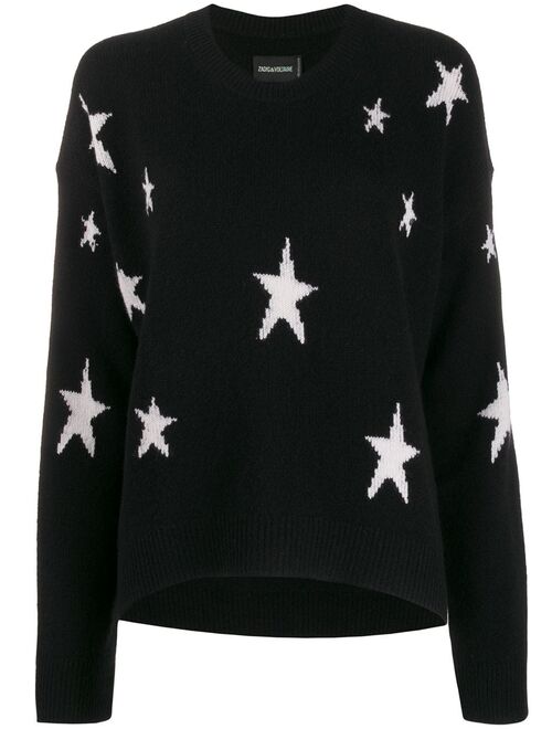 Zadig&Voltaire star print sweater