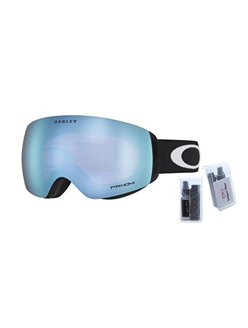Oakley Flight Deck OO7050, OO7064 Ski Goggles For Men For Women +Designer iWear Care Kit